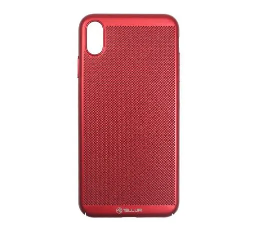 mobilux-tll121215 Tellur Cover Heat Dissipation for iPhone XS red