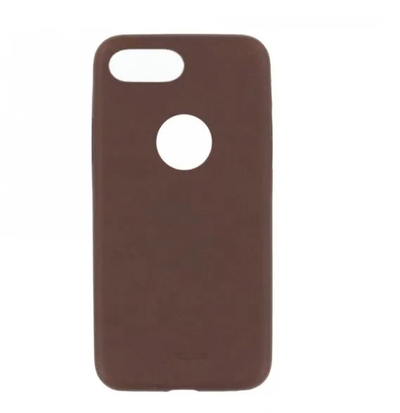 mobilux-tll121252 Tellur Cover Slim Synthetic Leather for iPhone 8 Plus brown