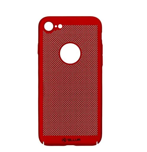 mobilux-tll121253 Tellur Cover Heat Dissipation for iPhone 8 red