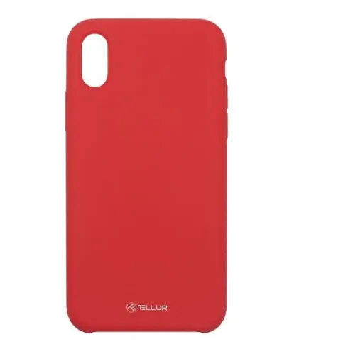 Tellur Cover Liquide Silicone for iPhone XS red