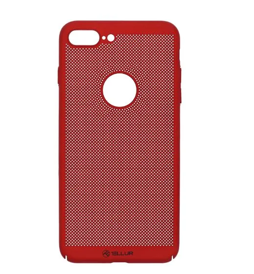 mobilux-tll121283 Tellur Cover Heat Dissipation for iPhone 8 Plus red
