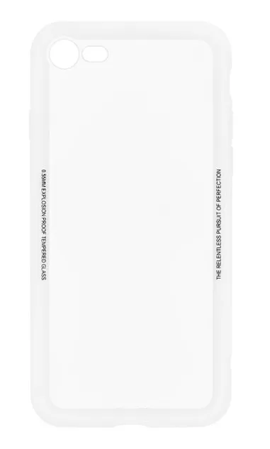Tellur Cover Glass Simple for iPhone 8 white