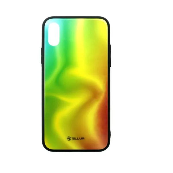 mobilux-tll121315 Tellur Cover Glass print for iPhone XS silk