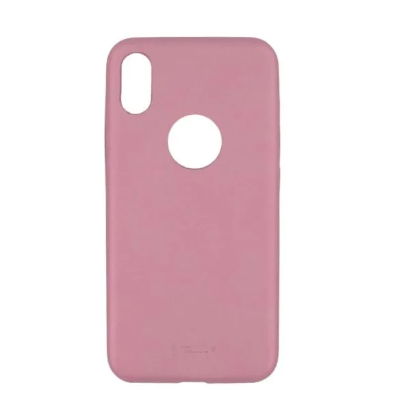 mobilux-tll121352 Tellur Cover Slim Synthetic Leather for iPhone X/XS pink
