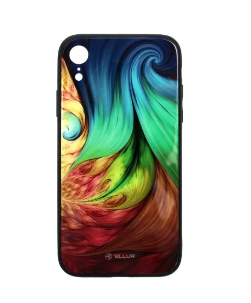 mobilux-tll121395 Tellur Cover Glass print for iPhone XR mesmeric