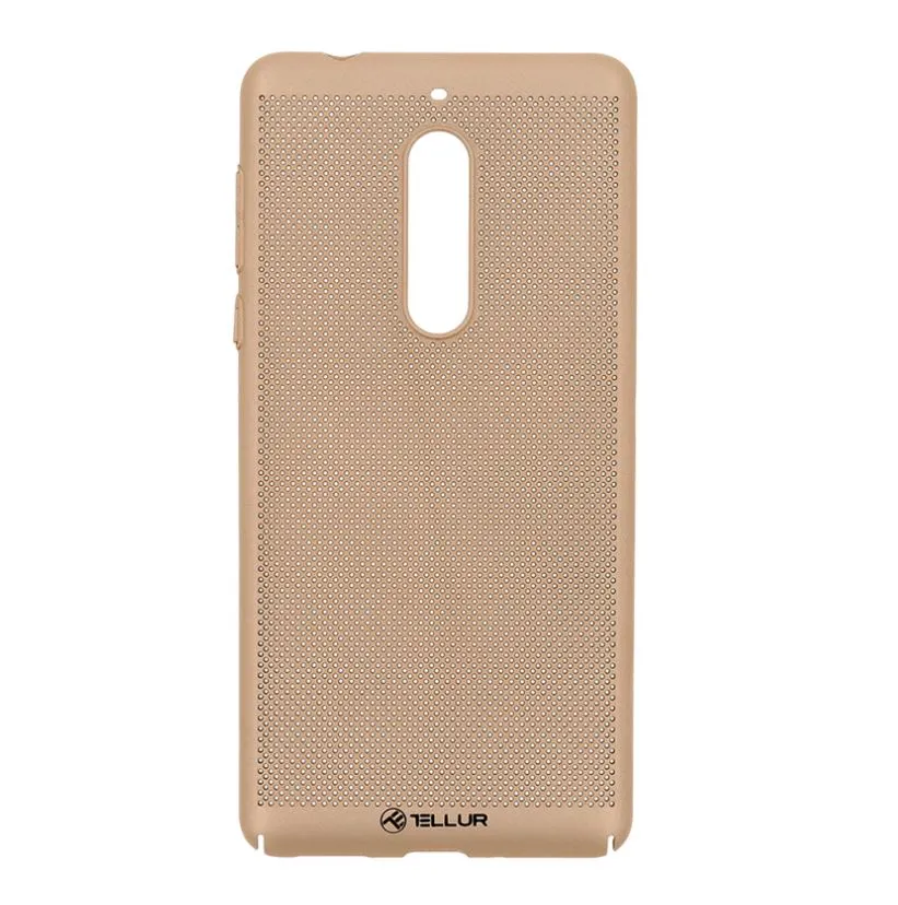 mobilux-tll121543 Tellur Cover Heat Dissipation for Nokia 5 gold
