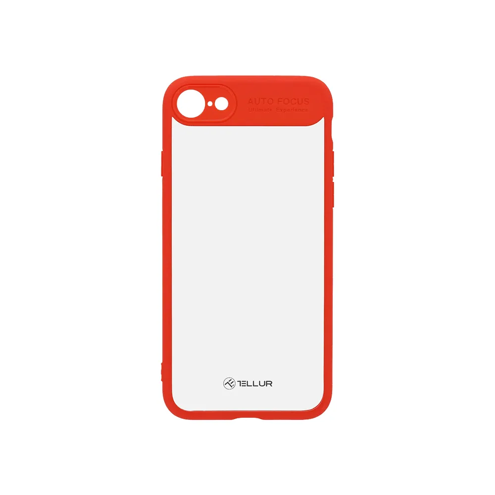 mobilux-tll121563 Tellur Cover Hybrid Matt Bumper for iPhone 8 red
