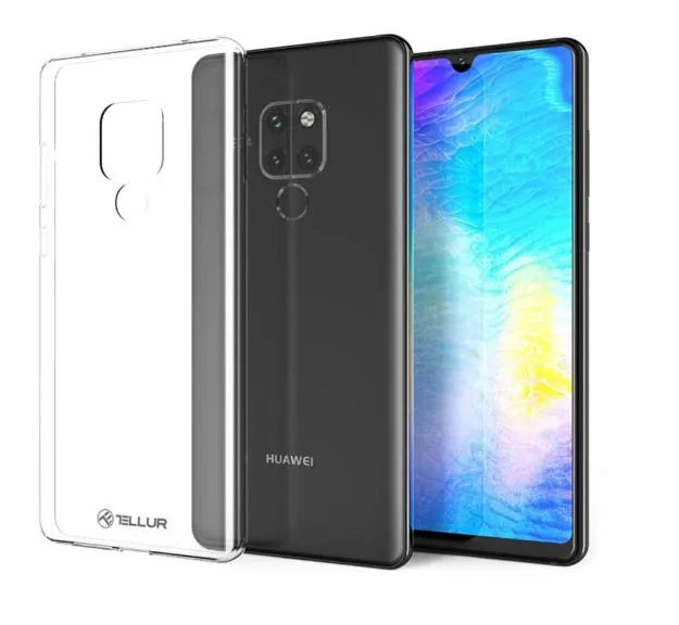 mobilux-tll121585 Tellur Cover Silicone for Huawei Mate 20 transparent