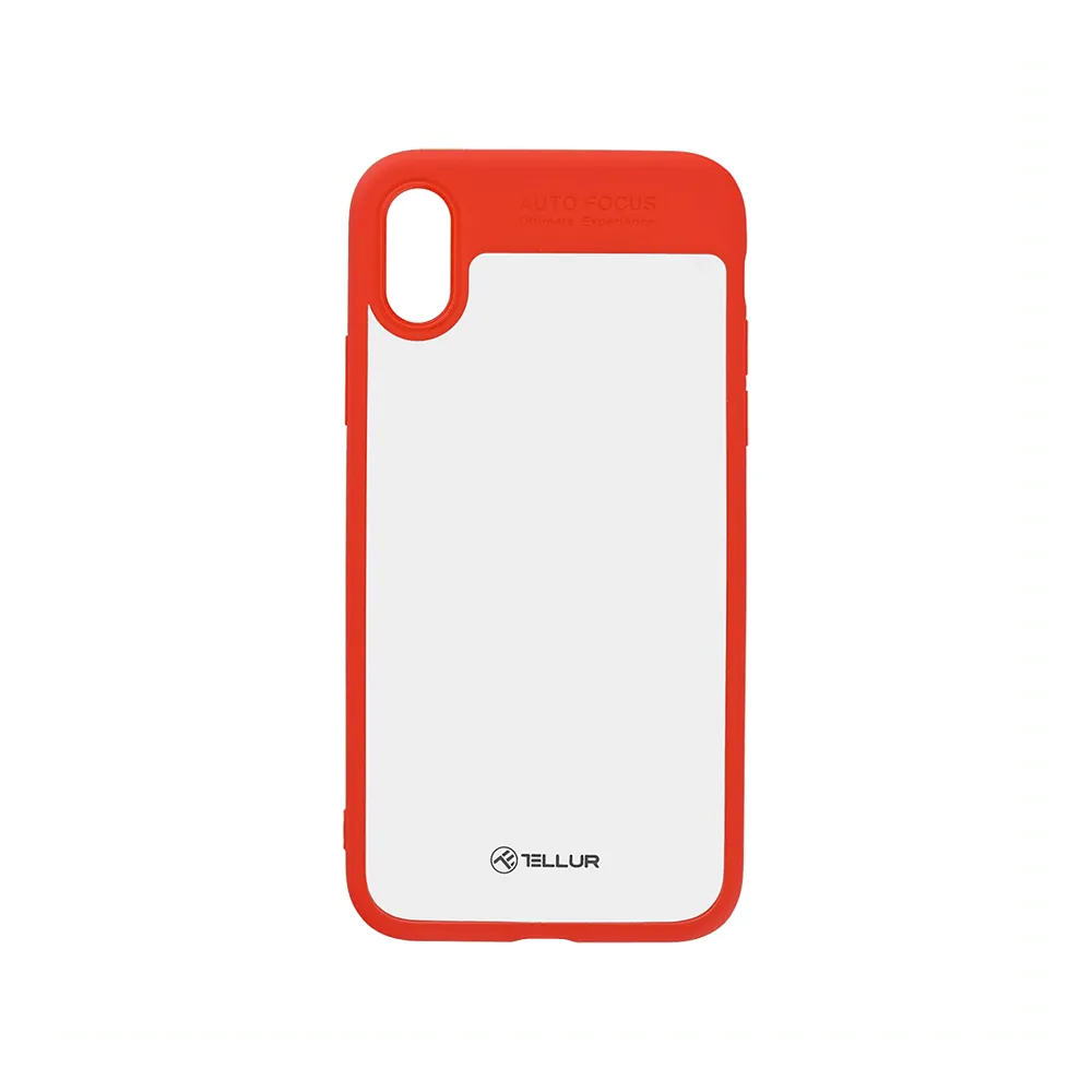 mobilux-tll121623 Tellur Cover Hybrid Matt Bumper for iPhone X/XS red