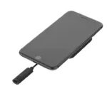 Tellur Qi Ultra-Slim Wireless Fast Charging Pad WCP03, 10W, Qi Certified, Tempered Glass Black