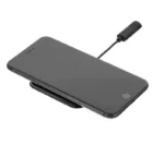 Tellur Qi Ultra-Slim Wireless Fast Charging Pad WCP03, 10W, Qi Certified, Tempered Glass Black