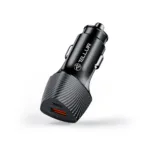 Tellur FCC10 car charger 38W, 6A (PD20W + QC3.0) black