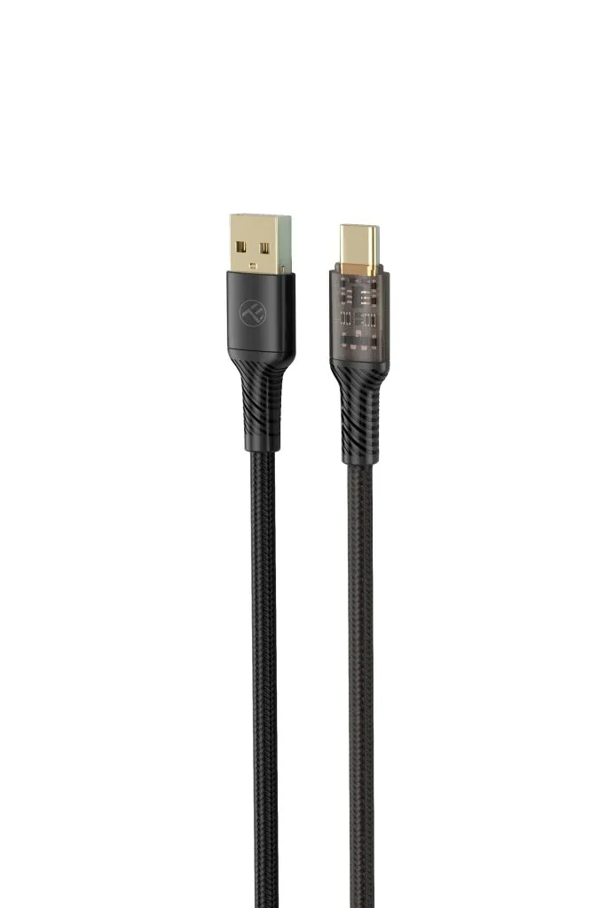 mobilux-tll155711 Tellur Data Cable USB to Type-C 3A 100cm Black