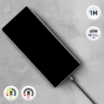 Tellur Minimalist USB-C to USB-C Cable 3A 1m Black