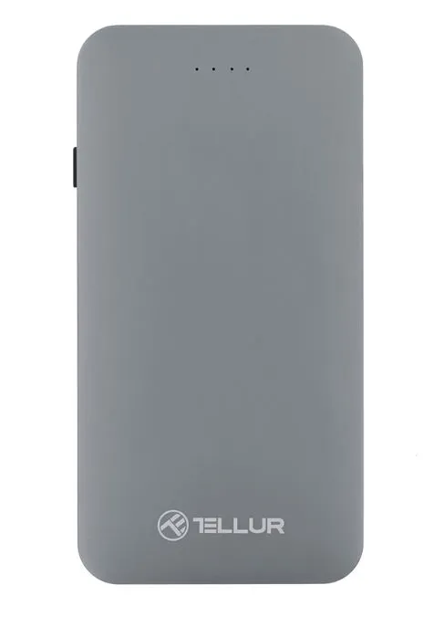 Tellur Power Bank QC 3.0 Fast Charge, 5000mAh, 3in1 gray