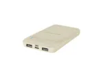 Tellur PD103 Green Power Bank 10000mAh, 2xQC3.0 + PD 18W cream