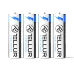 Tellur Flexi Power battery, Super Alkaline, AA LR6, 1.5V, 4 pcs/set