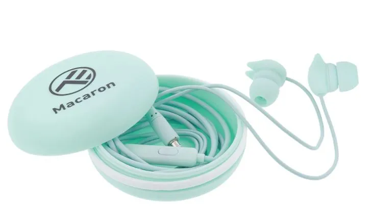 mobilux-tll162132 Tellur In-Ear Headset Macaron Blue