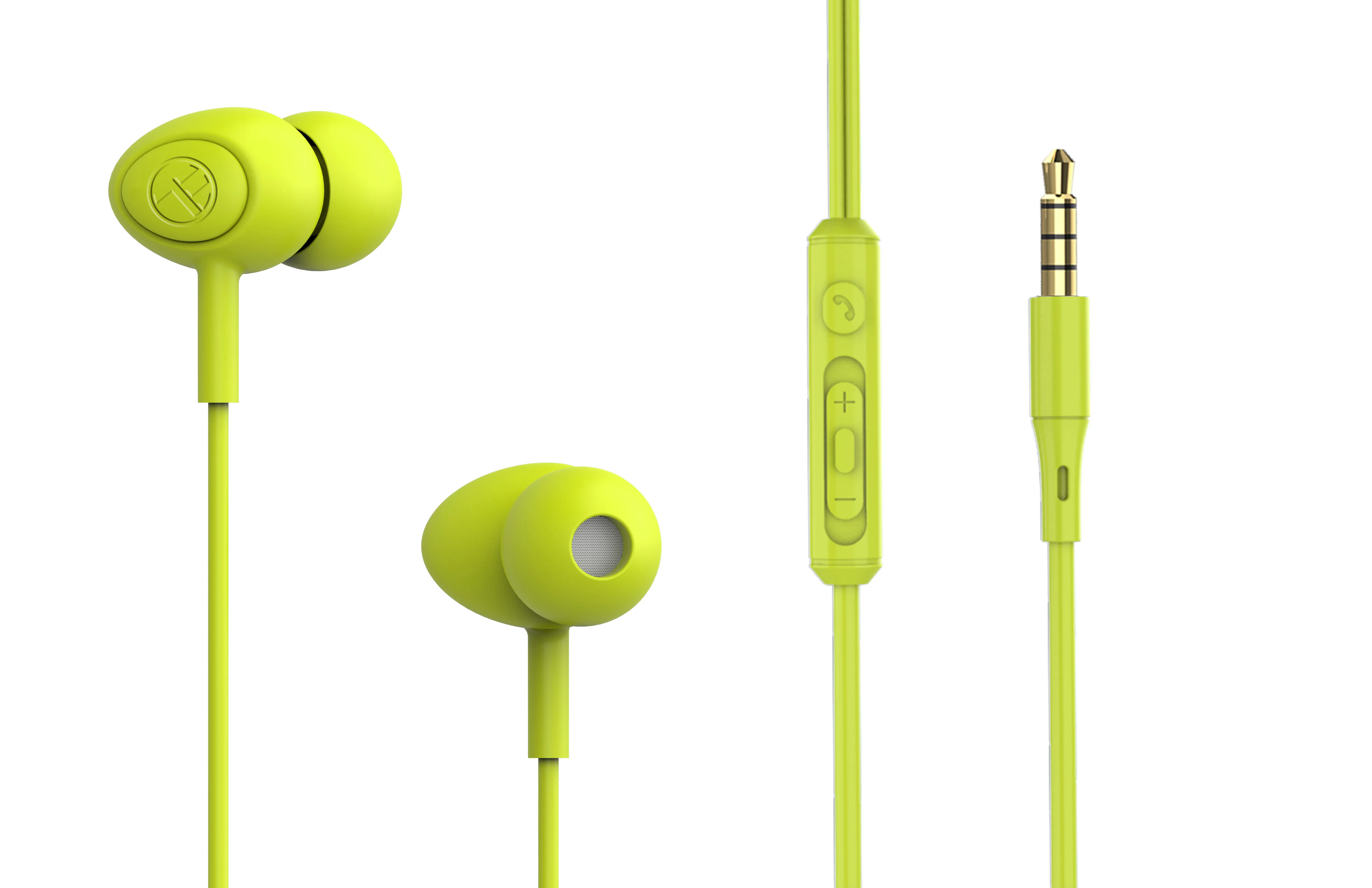 mobilux-tll162321 Tellur Basic Gamma Wired in-Ear Headphones Green