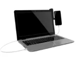 Tellur Phone Holder Magnetic, Laptop Display Mount, MDM, black