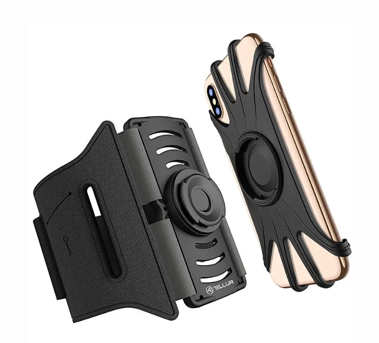 mobilux-tll191031 Tellur A100 Sports Armband Black