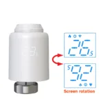Tellur Smart WiFi Thermostatic Radiator Valve RVSH1 LED white