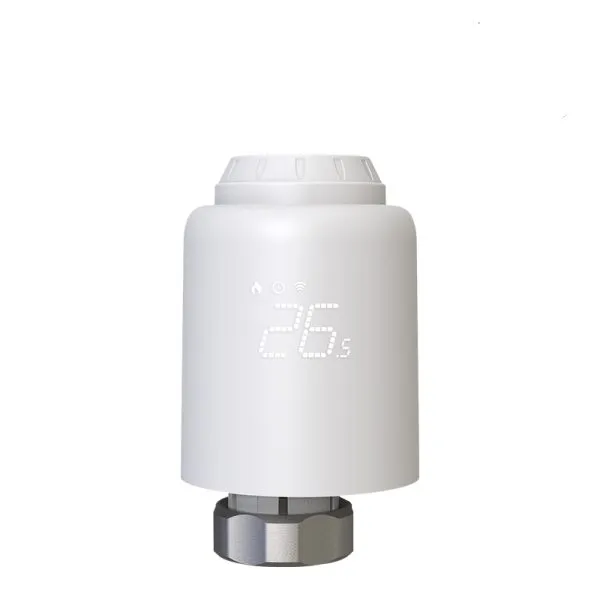 mobilux-tll331441 Tellur Smart WiFi Thermostatic Radiator Valve RVSH1 LED white