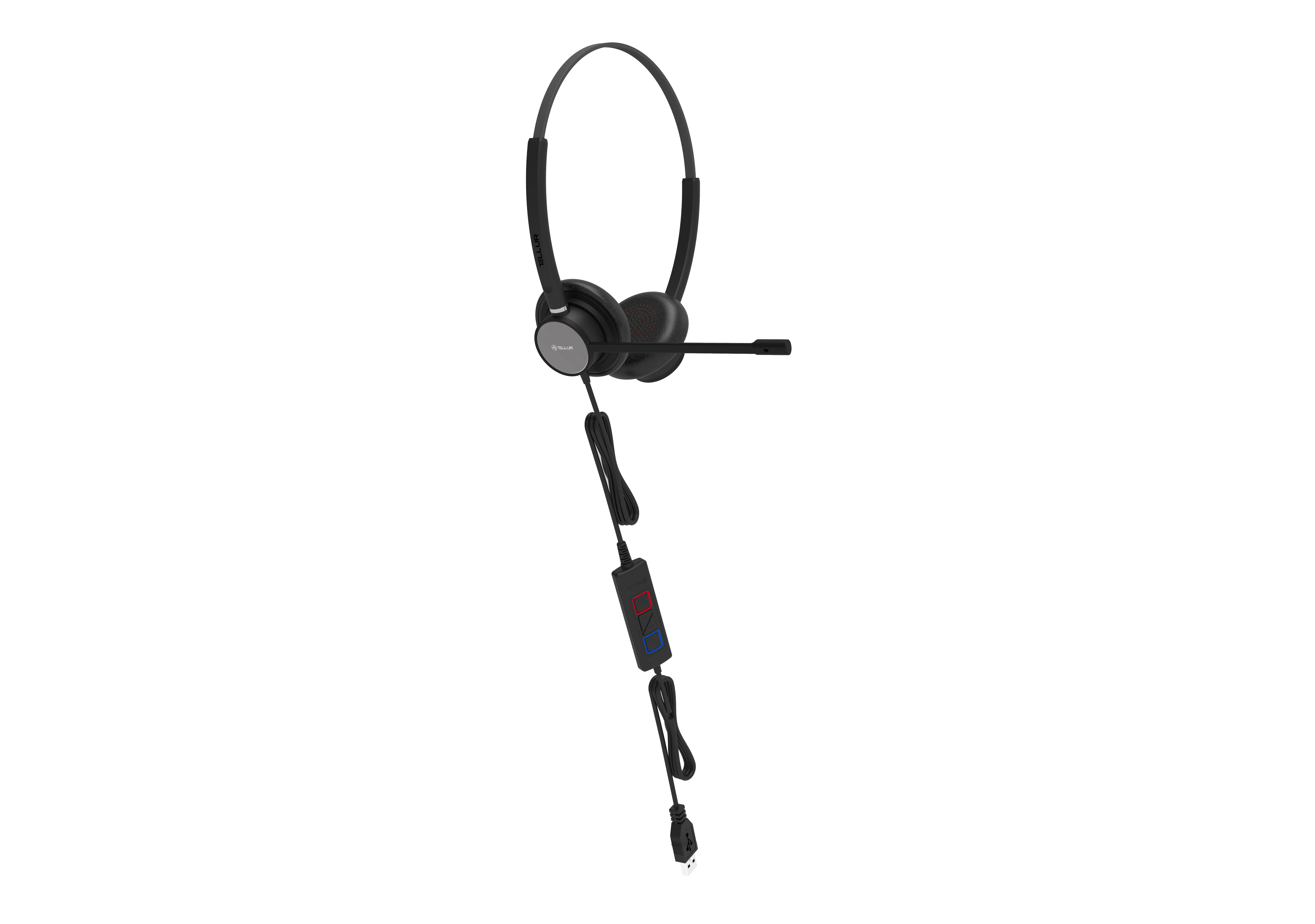 mobilux-tll411005 Tellur Voice 320 Wired Headset Binaural Black