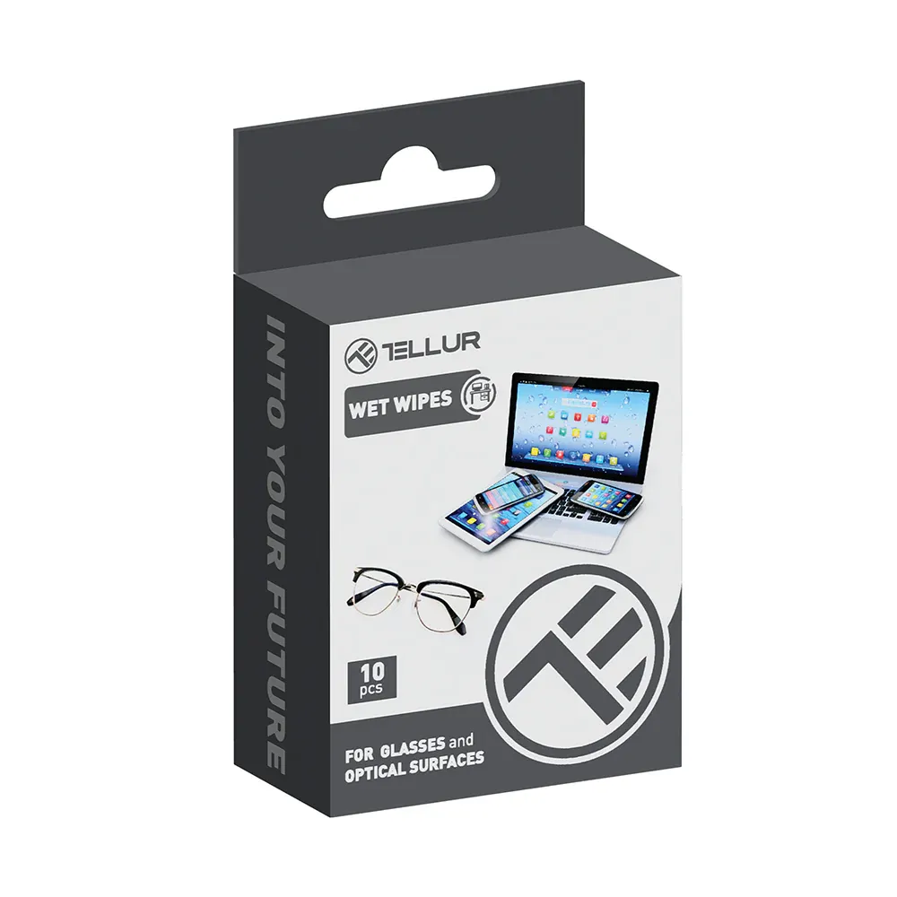 mobilux-tll491291 Tellur wet wipes for optical surfaces 10pcs set