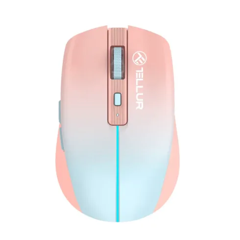 Tellur Silent Click Wireless Mouse Orange