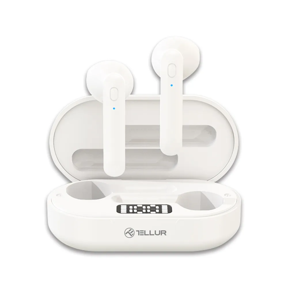 mobilux-tll511411 Tellur Flip True Wireless Earphones White