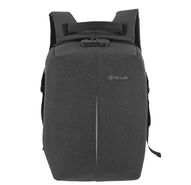 mobilux-tll611222 Tellur 15.6 Notebook Backpack Antitheft V2, USB port, Black