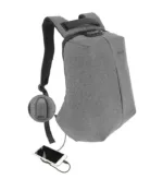 Tellur 15.6 Notebook Backpack Antitheft V2, USB Port, Gray