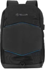 Tellur 15.6 Notebook Backpack Illuminated Strip, USB port, black