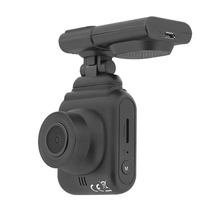 mobilux-tll711002 Tellur Dash Patrol DC2 FullHD 1080P, GPS Black