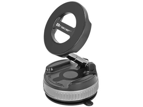 Tracer 47939 UM 05 TWIST Magnetic Car Mount, Black/Silver