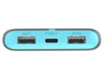 Tracer 47514 EnerGo 10000mAh Power Bank gray/blue