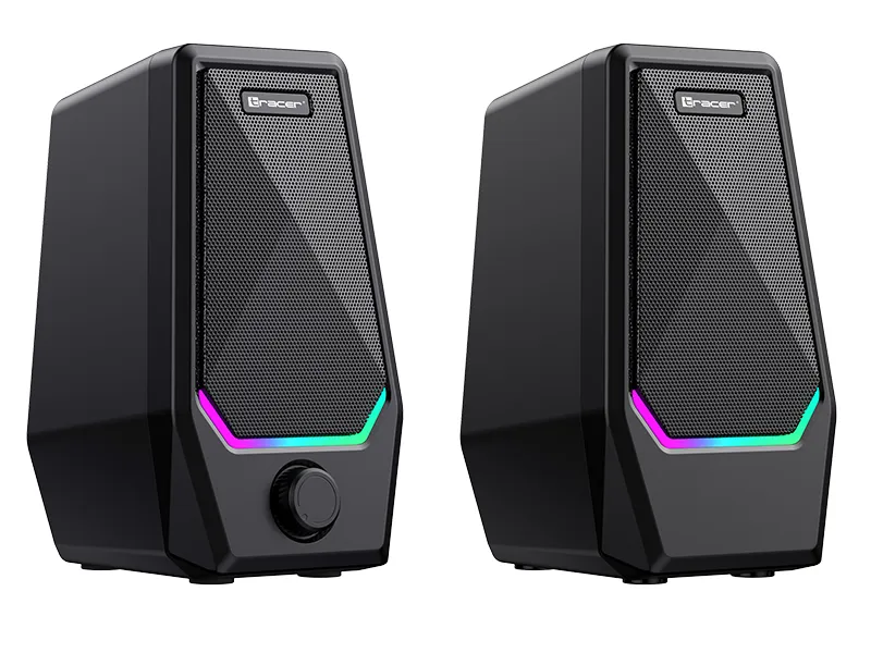 mobilux-traglo47764 Tracer 47764 Loop 2 RGB USB Multimedia Speakers 2.0