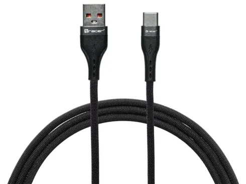 Tracer 47486 USB A – USB C  M/M 1m  Cable Black