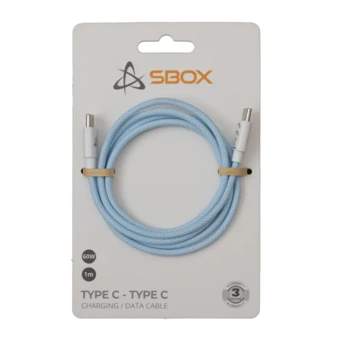 Sbox TYPE-C-1-BL Type C – Type C M/M 1m Blue