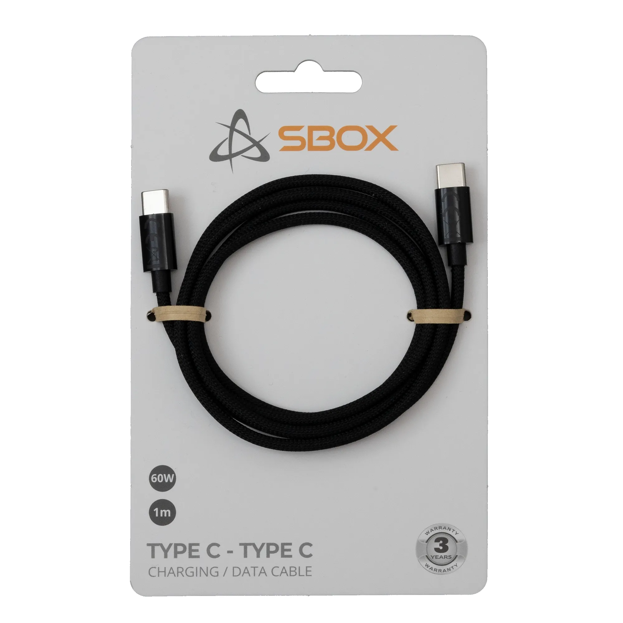 mobilux-typec-1-b Sbox Type C – Type C M/M 1m black TYPEC-1-B