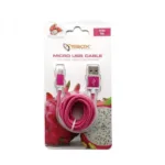 Sbox USB-10315P USB->Micro USB M/M 1.5m, Pitaya Pink