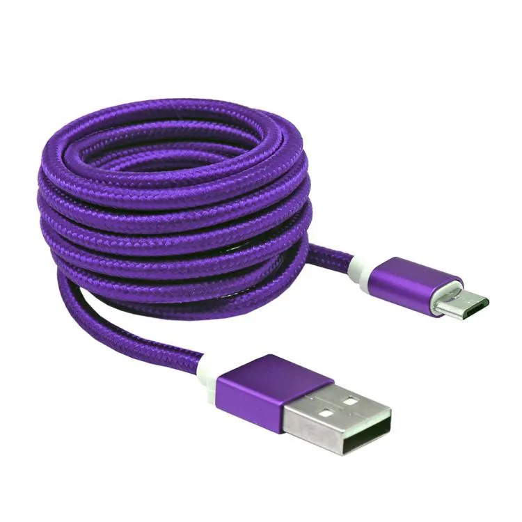 mobilux-usb-10315u Sbox USB->Micro USB M/M 1m USB-10315U plum purple