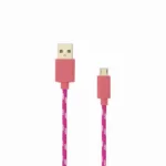 Sbox USB-1031P USB->Micro USB 1M  pink