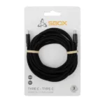 Sbox USB-TYPEC-TYPEC-3 M/M 3m Black