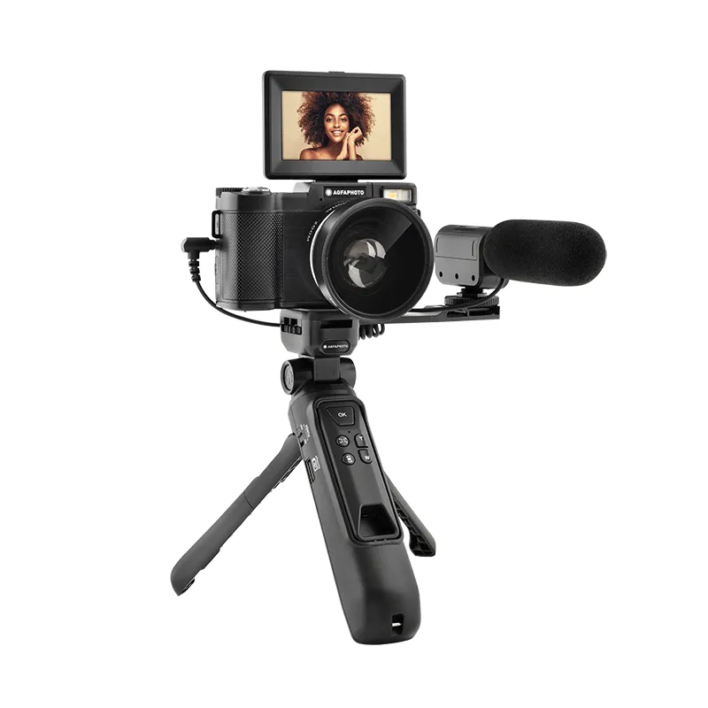 mobilux-vlg4kdig AGFA VLG-4K Vlogging Camera Bundle