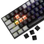 White Shark GK-002111V2  Wakizashi 2 Black-Grey US Red Switches
