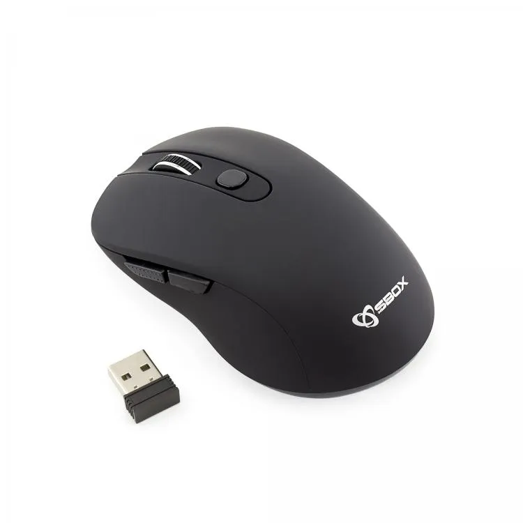 mobilux-wm-911b Sbox WM-911B Wireless Mouse Black