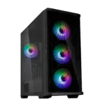 Zalman Z10 DUO ATX ZM-IF120 x4 Black