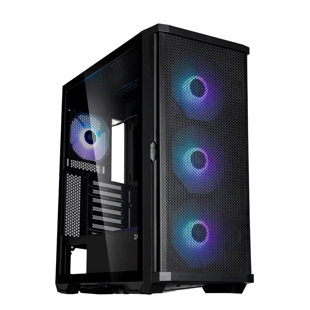 mobilux-z10-plus Zalman Z10 Plus ATX Black ARGB Fan x4
